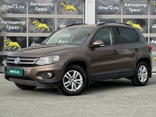 2014 Volkswagen Tiguan I Рестайлинг, коричневый, 1700000 рублей, вид 1