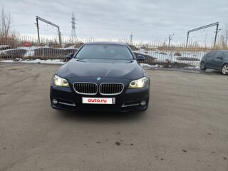 2014 BMW 5 серии 520d VI (F10/F11/F07) Рестайлинг, синий, 2100000 рублей, вид 3