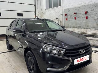 2017 Lada (ВАЗ) Vesta I, чёрный, 650000 рублей, вид 1