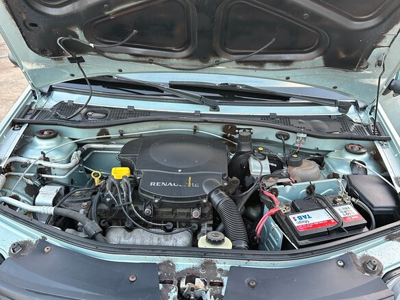 2008 Renault Logan I, зелёный, 360000 рублей - вид 15