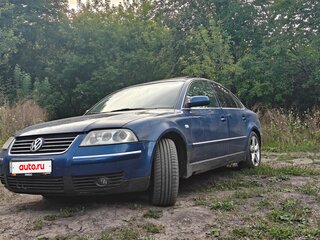 2001 Volkswagen Passat B5 Рестайлинг, синий, 499999 рублей, вид 2
