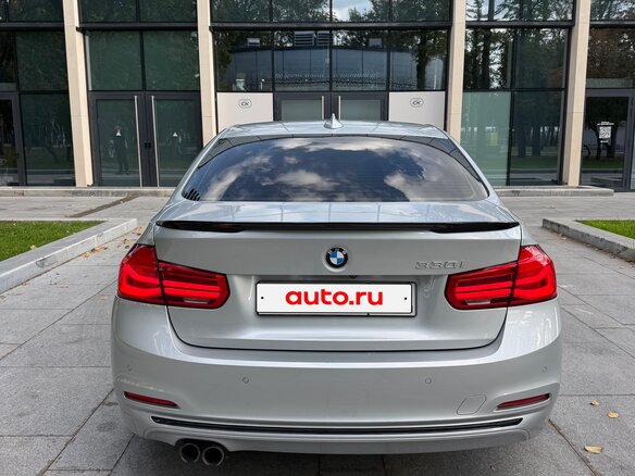 2016 BMW 3 серии 330i VI (F3x) Рестайлинг, серебристый - вид 4