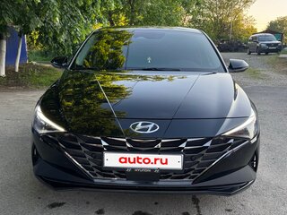 2021 Hyundai Elantra VII (CN7), чёрный, 2400000 рублей, вид 1