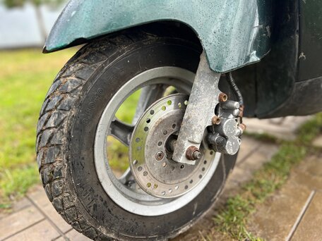 2002 Honda Lead 50, зелёный, 48000 рублей, вид 4