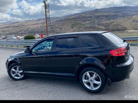 2008 Audi A3 II (8P) Рестайлинг 2, чёрный, 700000 рублей - вид 2