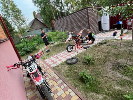 2025 BSE EX 125, красный, 105000 рублей, вид 1