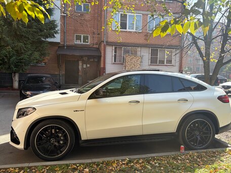 2015 Mercedes-Benz GLE Coupe AMG 63 AMG I (C292), белый, 4750000 рублей, вид 4