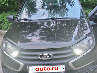 2019 Lada (ВАЗ) Granta I Рестайлинг, чёрный, 420000 рублей, вид 2