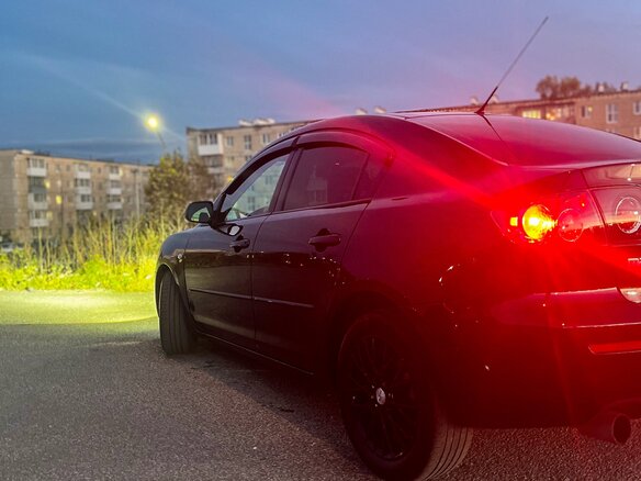 2008 Mazda 3 I (BK) Рестайлинг, чёрный, 820000 рублей - вид 5