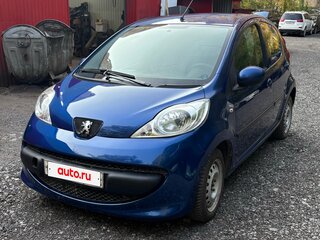 2008 Peugeot 107 I, синий, 350000 рублей, вид 3