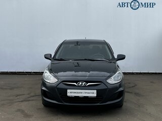 2012 Hyundai Solaris I, чёрный, 475000 рублей, вид 2
