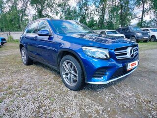 2017 Mercedes-Benz GLC 250 I (X253), синий, 3175000 рублей, вид 2