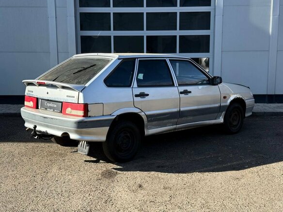 2005 Lada (ВАЗ) 2114, серебристый, 130000 рублей - вид 4