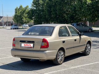 2005 Hyundai Accent ТагАЗ II, бежевый, 430000 рублей, вид 4
