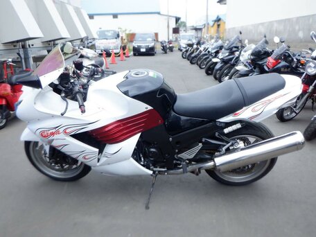 2007 Kawasaki ZZR 1400, белый, 599000 рублей, вид 1