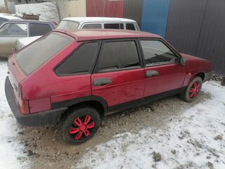 1993 Lada (ВАЗ) 2109, красный, 95000 рублей, вид 2