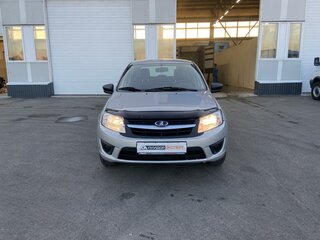 2018 Lada (ВАЗ) Granta I Рестайлинг, серебристый, 449000 рублей, вид 2