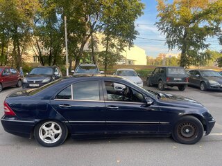 2000 Mercedes-Benz C-Класс 200 II (W203), синий, 450000 рублей, вид 3