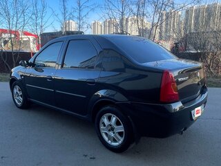 2009 Renault Logan I, чёрный, 515000 рублей, вид 4