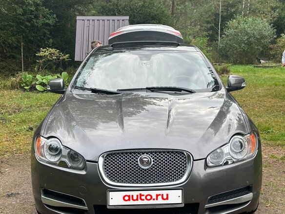 2008 Jaguar XF I, серый - вид 15