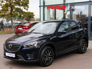 2016 Mazda CX-5 I Рестайлинг, синий, 1837000 рублей, вид 1