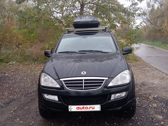 2008 SsangYong Kyron I Рестайлинг, чёрный, 800000 рублей