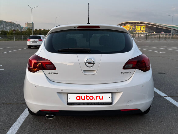 2012 Opel Astra J, белый, 945000 рублей - вид 16