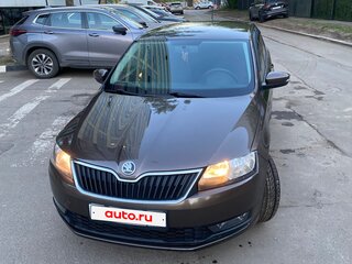 2018 Skoda Rapid I Рестайлинг, коричневый, 1070000 рублей, вид 1