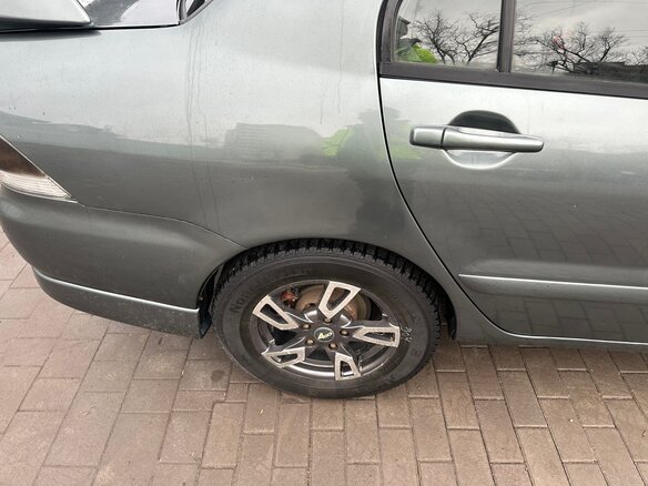 2005 Mitsubishi Lancer IX Рестайлинг, серый, 320000 рублей - вид 7
