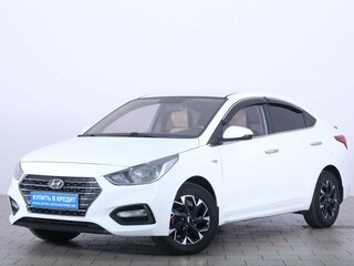 2017 Hyundai Solaris II, белый, 1199000 рублей, вид 3