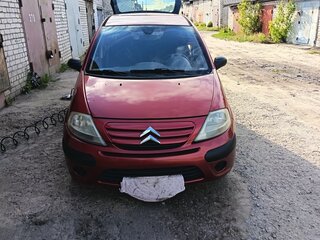 2007 Citroen C3 I Рестайлинг, красный, 190000 рублей, вид 2
