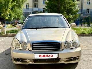 2007 Hyundai Sonata ТагАЗ IV (EF) Рестайлинг, бежевый, 320000 рублей, вид 2