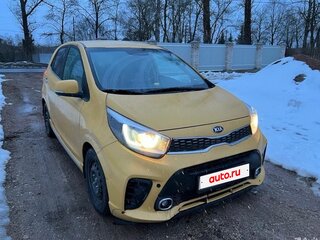 2020 Kia Picanto III, жёлтый, 800000 рублей, вид 3
