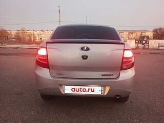 2015 Lada (ВАЗ) Granta I, серебристый, 418000 рублей, вид 3
