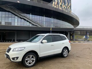 2011 Hyundai Santa Fe II Рестайлинг, белый, 1200000 рублей, вид 1