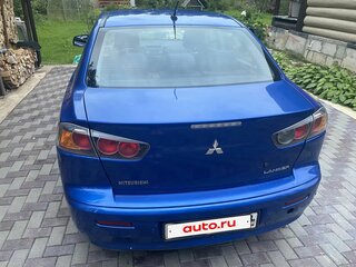 2010 Mitsubishi Lancer X, синий, 580000 рублей, вид 3