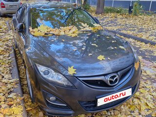 2012 Mazda 6 II (GH) Рестайлинг, серый, 1250000 рублей, вид 2