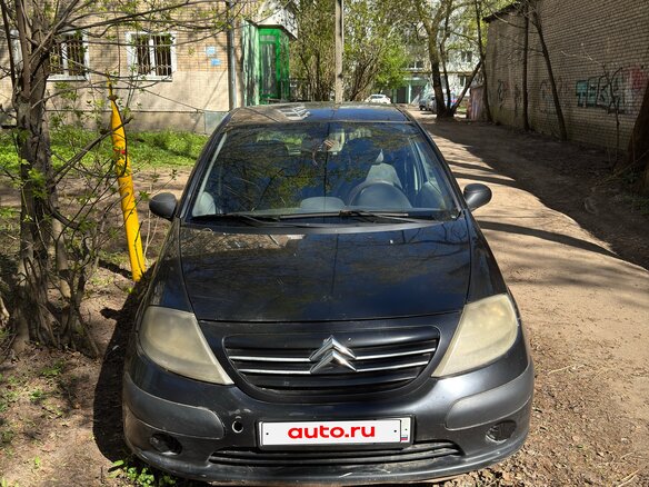 2003 Citroen C3 I, чёрный - вид 1