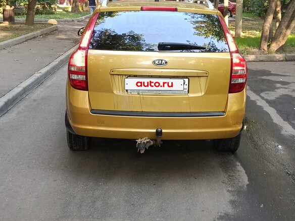 2009 Kia Ceed I, жёлтый, 650000 рублей - вид 3