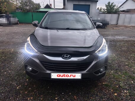 2014 Hyundai ix35 I Рестайлинг, коричневый, 1370000 рублей, вид 2