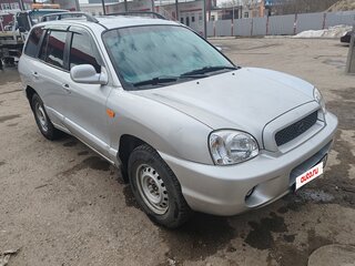2002 Hyundai Santa Fe I, серебристый, 550000 рублей, вид 3