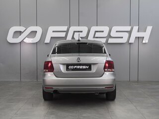 2019 Volkswagen Polo V Рестайлинг, серебристый, 1059000 рублей, вид 4