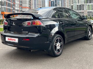 2012 Mitsubishi Lancer X Рестайлинг, чёрный, 700000 рублей, вид 5