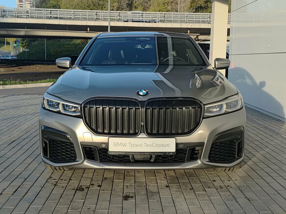 2019 BMW 7 серии 730d xDrive VI (G11/G12) Рестайлинг, серый, 5300000 рублей - вид 1