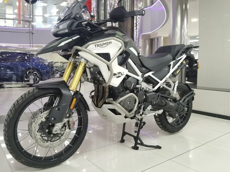 2023 Triumph Tiger 1200, зелёный, 1950000 рублей, вид 2