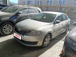 2014 Skoda Rapid I, серый, 532475 рублей, вид 3