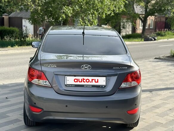2011 Hyundai Solaris I, серый, 668666 рублей - вид 5