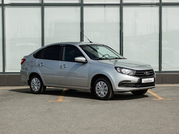 2024 Lada (ВАЗ) Granta I Рестайлинг, серый, 740000 рублей - вид 4