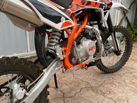 2023 Kayo Basic TT140, оранжевый, 89000 рублей - вид 4