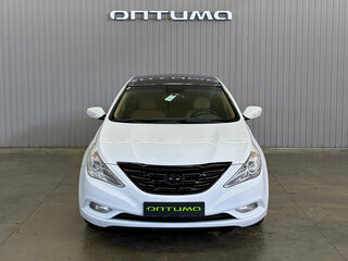 2010 Hyundai Sonata VI (YF), белый, 937000 рублей, вид 2